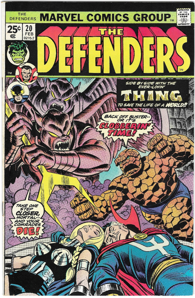 The Defenders #20 (1975)