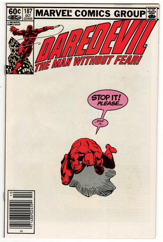 Daredevil #187 : 1982 : MARVEL : VINTAGE : Frank Miller