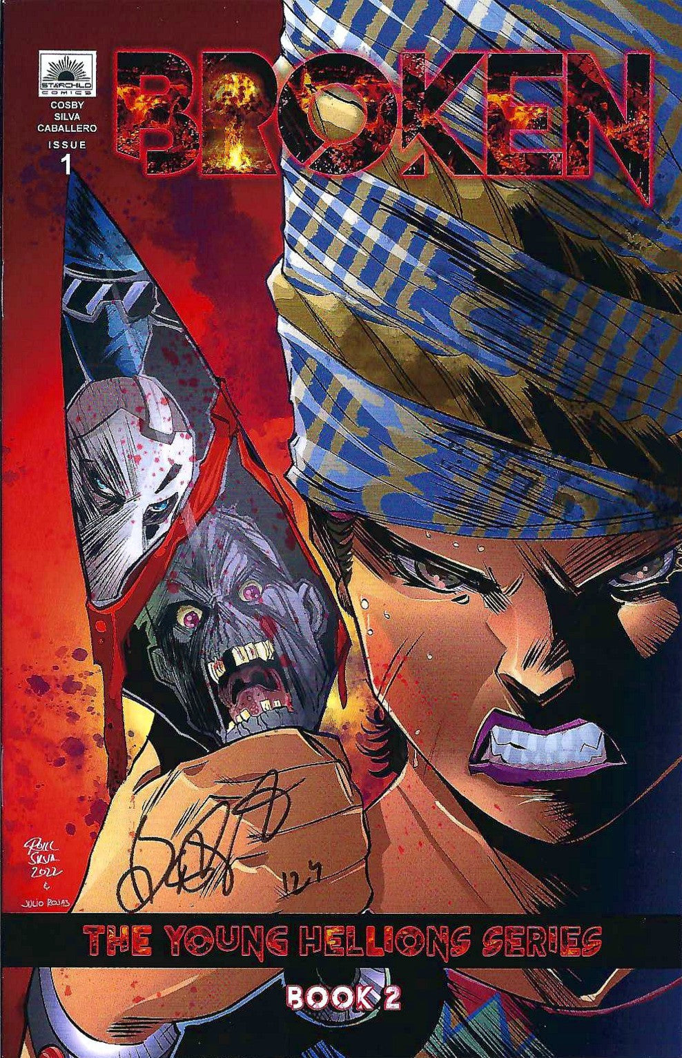 Broken: The Hellions Series Book 2 #1 (2022) [Signed]