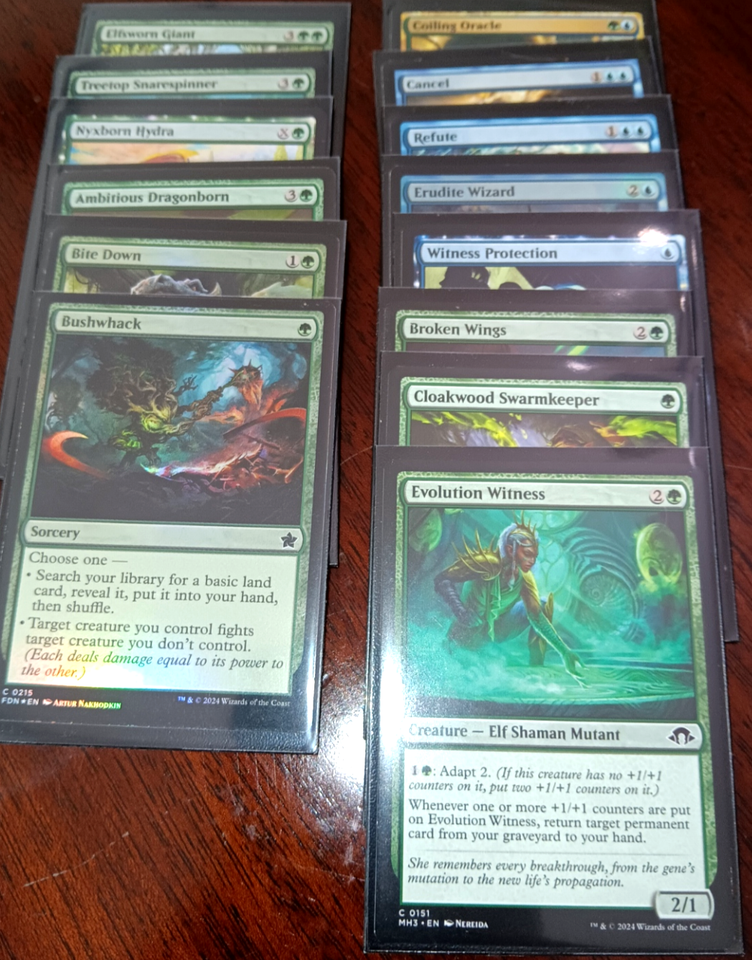 MTG - Zimone, Paradox Sculptor : Custom Commander Deck :* FULLY SLEEVED *
