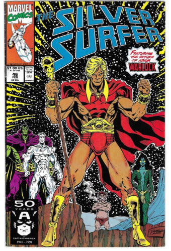 The Silver Surfer #46 : 1990 : MARVEL