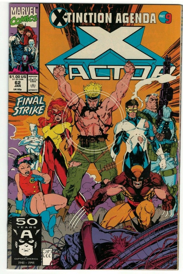 X-Factor #62 (1991) [Key Issue]