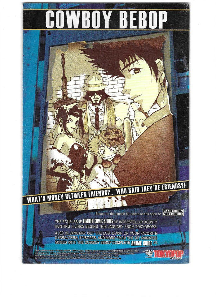 The Skull Man #1-3 Tokyopop Manga : English : 2001 : Black & White