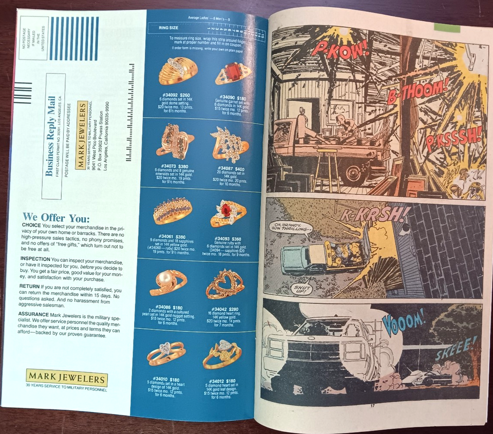 Daredevil #273 (1989) [Mark Jewelers Insert]