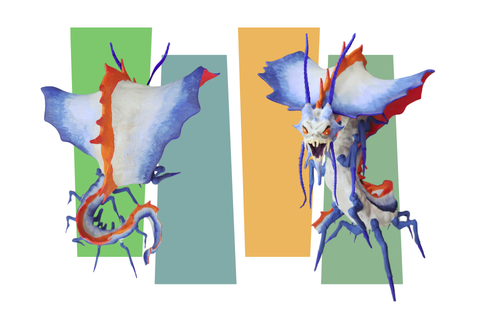 Remorhaz - Hand-Painted Figure