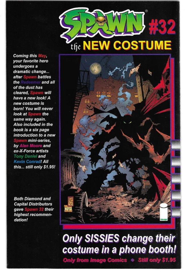 Spawn #31- 1st App. Second Redeemer : Image Comics : 1995 :
