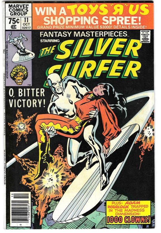 Fantasy Masterpieces - Starring Silver Surfer #11 : 1980 : MARVEL : F/VF:
