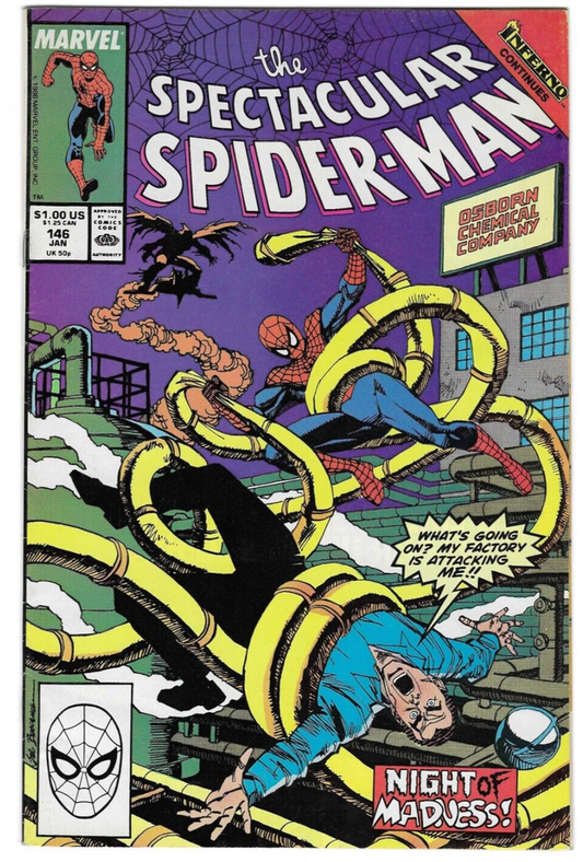 The Spectacular Spider-Man #146 : 1989 : MARVEL : F/VF