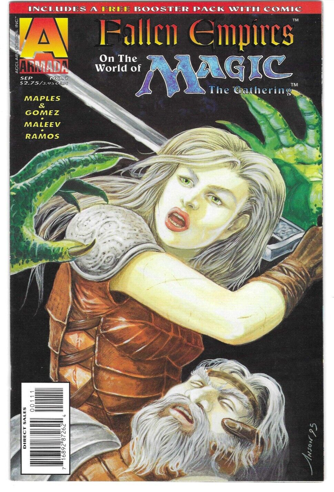 Fallen Empires on the World of Magic: The Gathering #1 : VF/NM : Armada