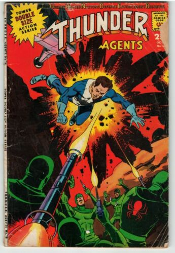 T.H.U.N.D.E.R. Agents #16 : 1967 : Tower Comics : SILVER AGE : G/VG