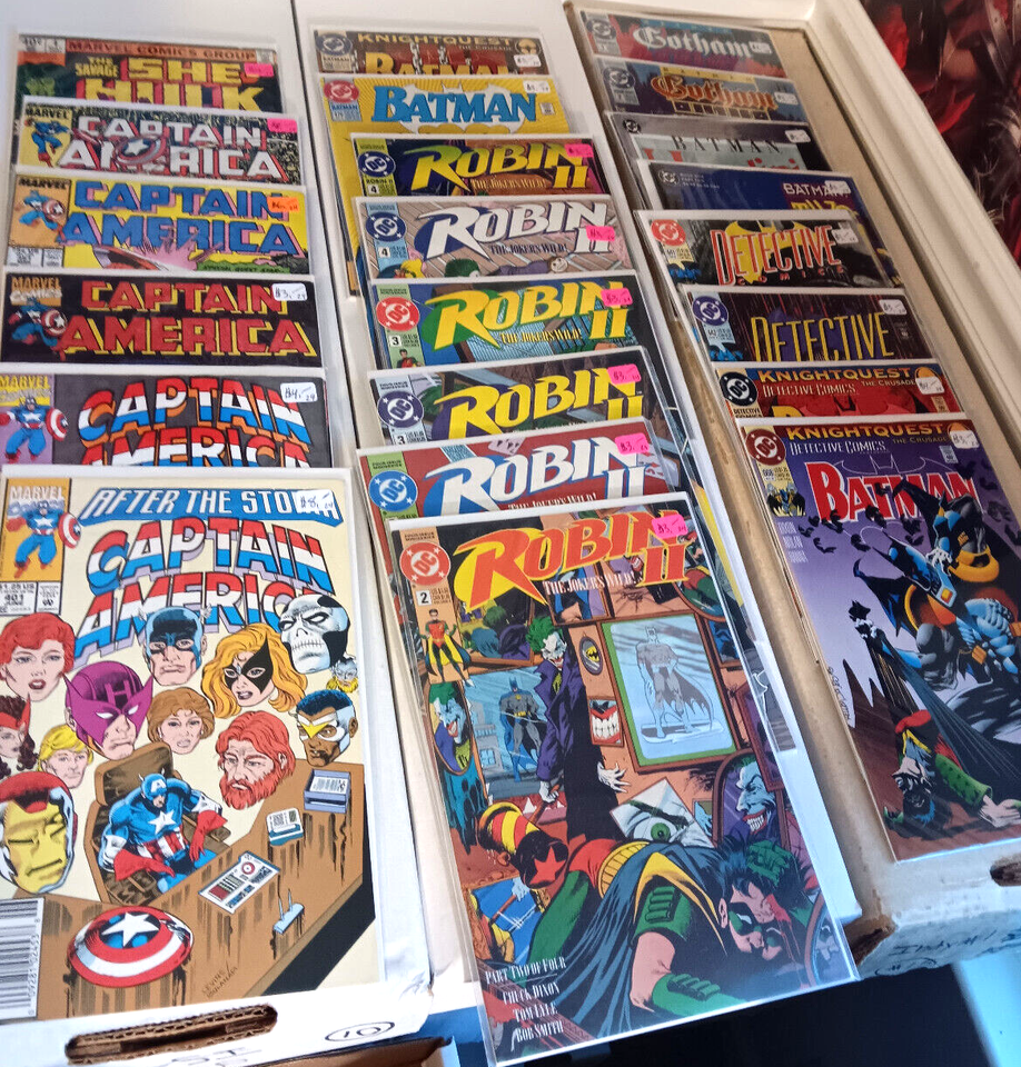 Retro Comic Lots - 4 THE WIN !! 4 LB Lots MARVEL, DC, & INDY-Fast Shipping! F/VF/NM