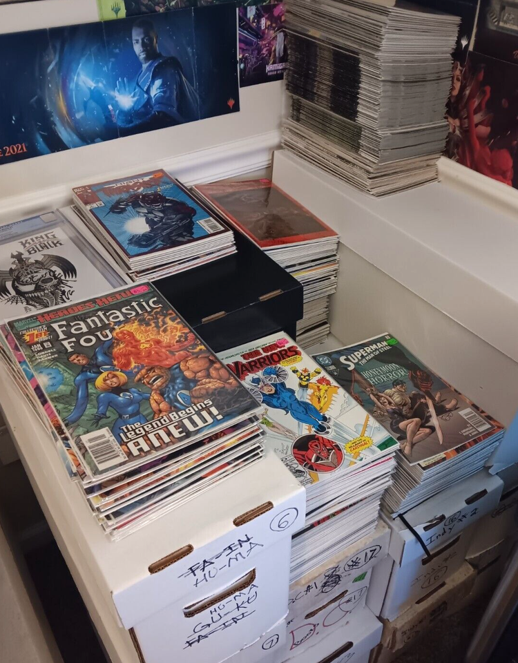 Retro Comic Lots - 4 THE WIN !! 4 LB Lots MARVEL, DC, & INDY-Fast Shipping! F/VF/NM
