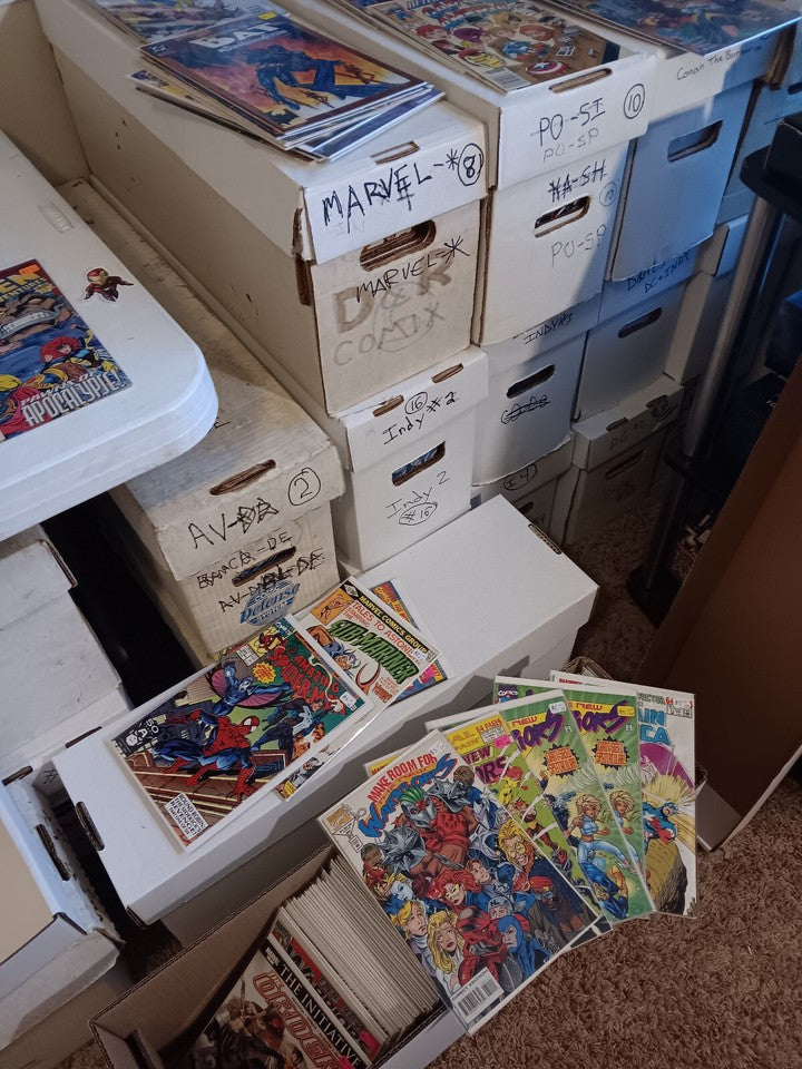 Retro Comic Lots - 4 THE WIN !! 4 LB Lots MARVEL, DC, & INDY-Fast Shipping! F/VF/NM