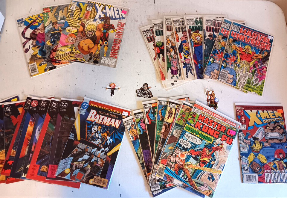 Retro Comic Lots - 4 THE WIN !! 4 LB Lots MARVEL, DC, & INDY-Fast Shipping! F/VF/NM