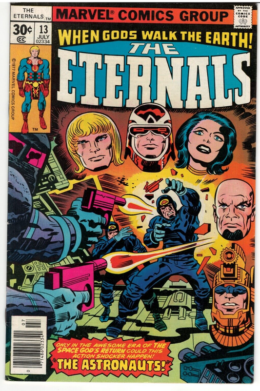 The Eternals #13 : 1977 : MARVEL : F/VF : 1st App. of Gilgamesh
