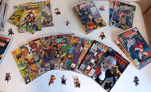 Retro Comic Lots - 4 THE WIN !! 4 LB Lots MARVEL, DC, & INDY-Fast Shipping! F/VF/NM