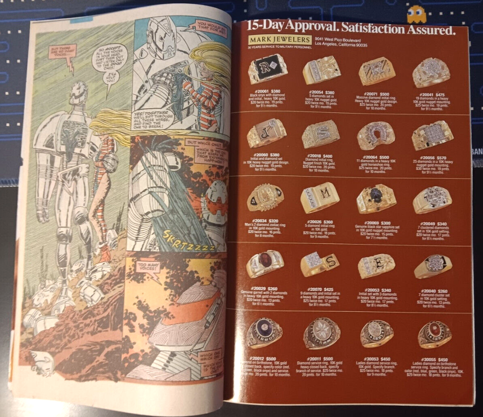 Daredevil #276 : vs. Ultron : MARK JEWELERS INSERT! RARE: Marvel : 1990