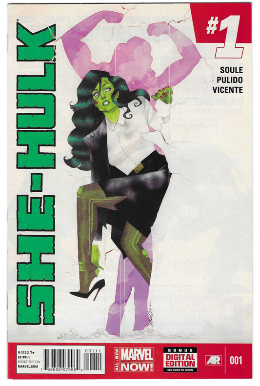 She-Hulk #1: Marvel: 2014 : F/VF