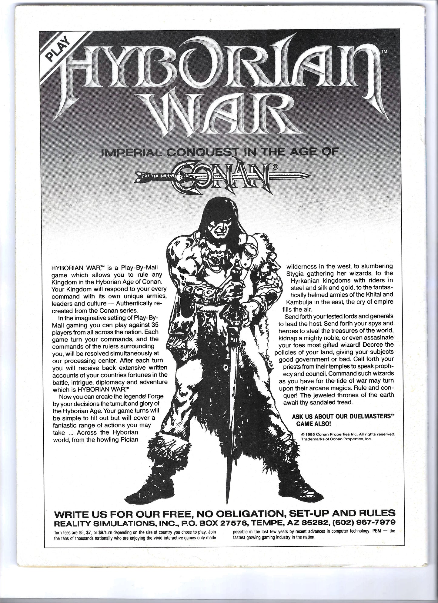 Lot of 10 Conan Saga Magazines #23,32,34,64,66,71,73,74,93 & 96 : F/VF