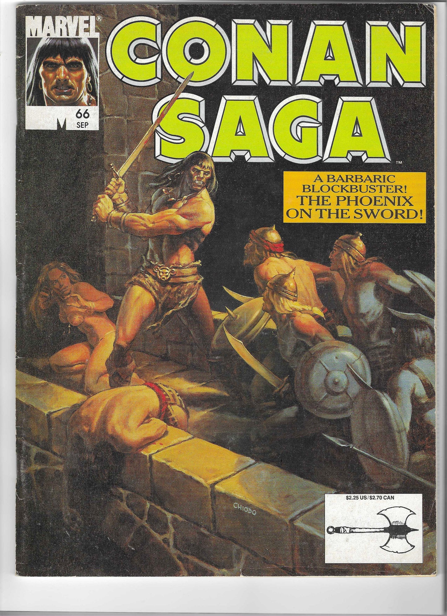 Lot of 10 Conan Saga Magazines #23,32,34,64,66,71,73,74,93 & 96 : F/VF