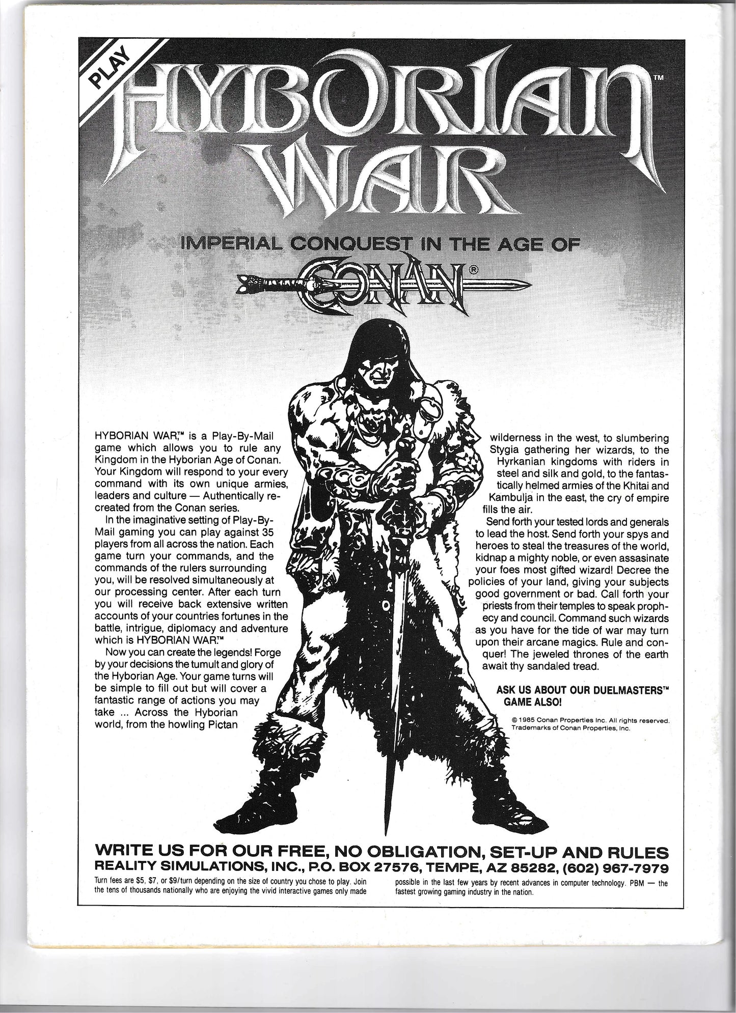 Lot of 10 Conan Saga Magazines #23,32,34,64,66,71,73,74,93 & 96 : F/VF