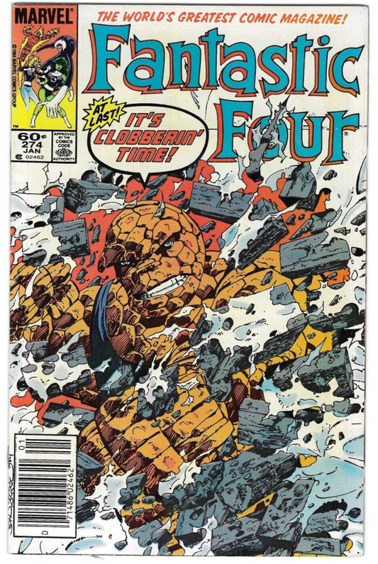 Fantastic Four #274 : MARVEL : 1985 : F/VF: 4th App. of Spider-Man Alien costume