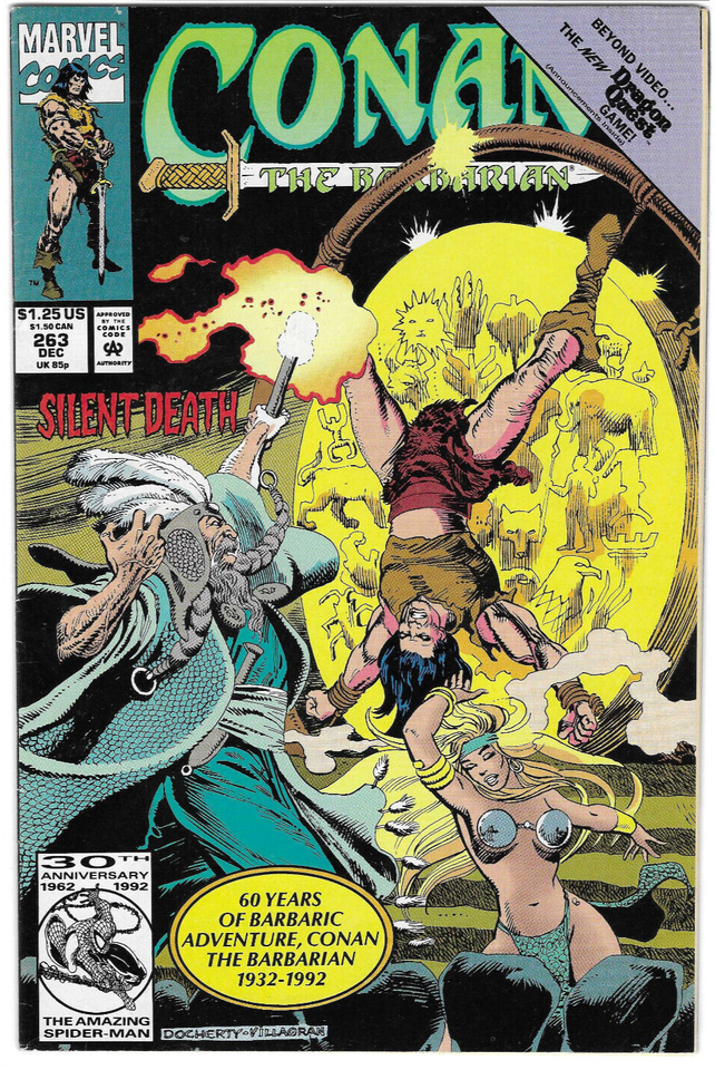 Lot of 10 Conan The Barbarian #189,221,223,227,245,256,263,265,266 & Annual #9