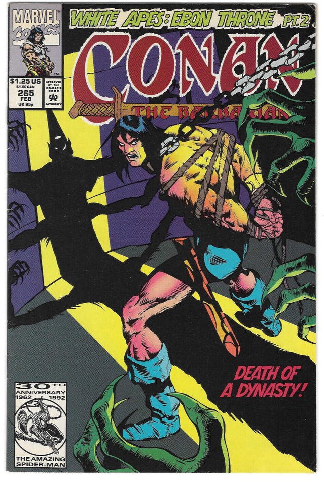 Lot of 10 Conan The Barbarian #189,221,223,227,245,256,263,265,266 & Annual #9