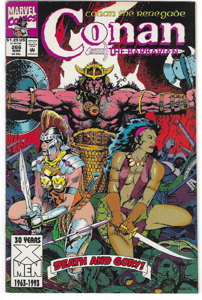 Lot of 10 Conan The Barbarian #189,221,223,227,245,256,263,265,266 & Annual #9