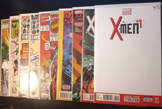 Lot of 10 X-Men Comics - Various Issues : MARVEL