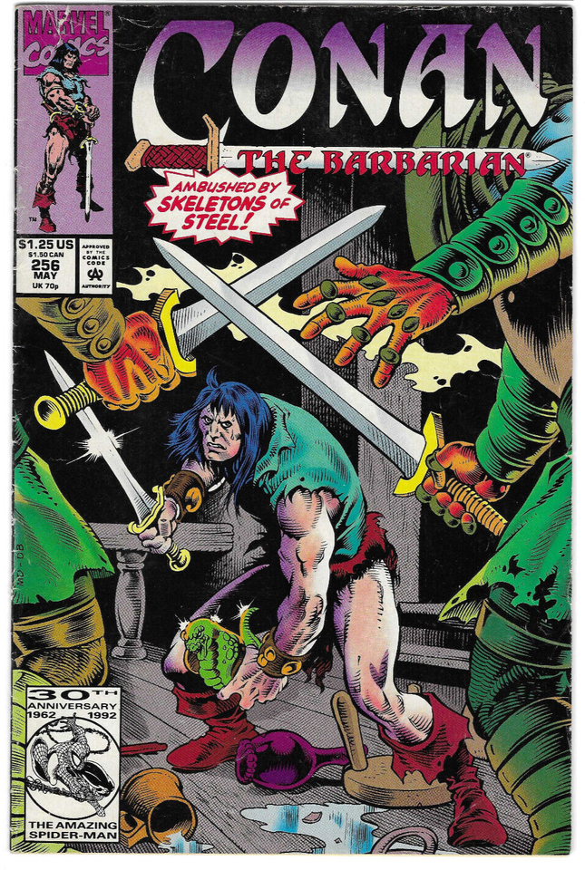 Lot of 10 Conan The Barbarian #189,221,223,227,245,256,263,265,266 & Annual #9
