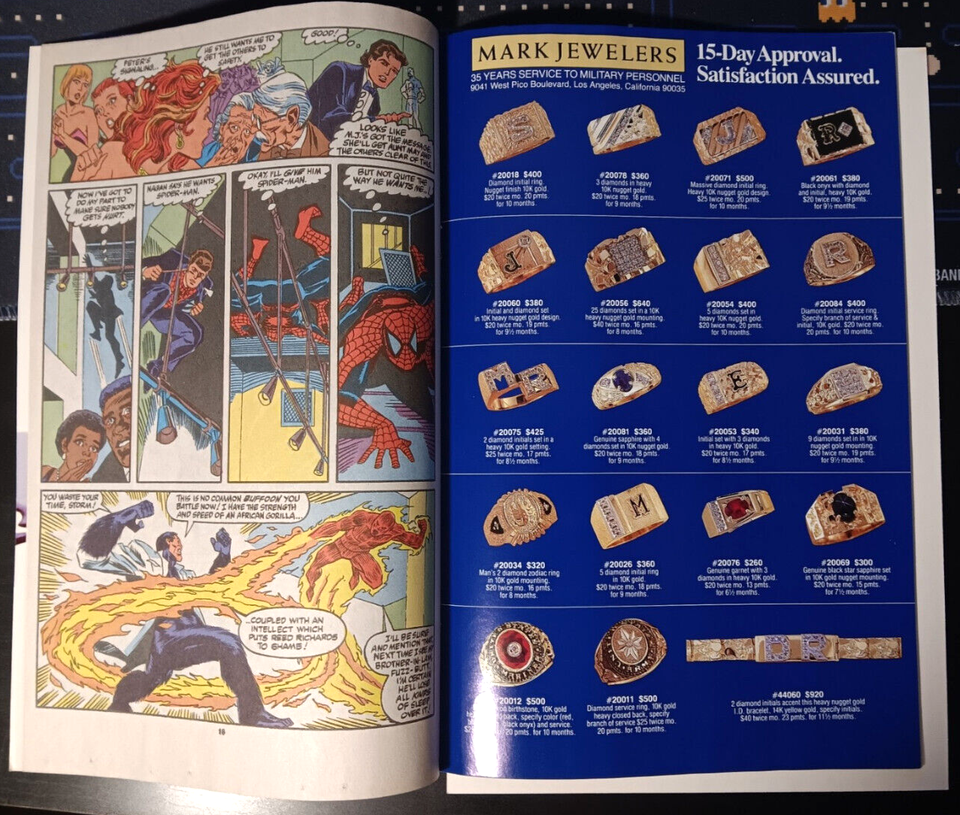 Web of Spider-Man #73 : INSERT VARIANT ! RARE: Marvel : 1991