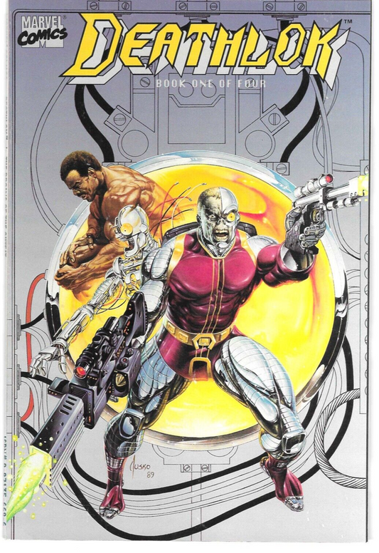 Deathlok - Book 1 of 4 The Brains Of The Outfit : 1990 : MARVEL : VF/NM