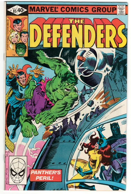 The Defenders #85 : MARVEL : 1980 : Vintage : F/VF