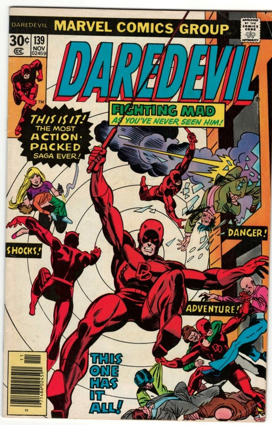 Daredevil #139 : 1976 : MARVEL : VINTAGE