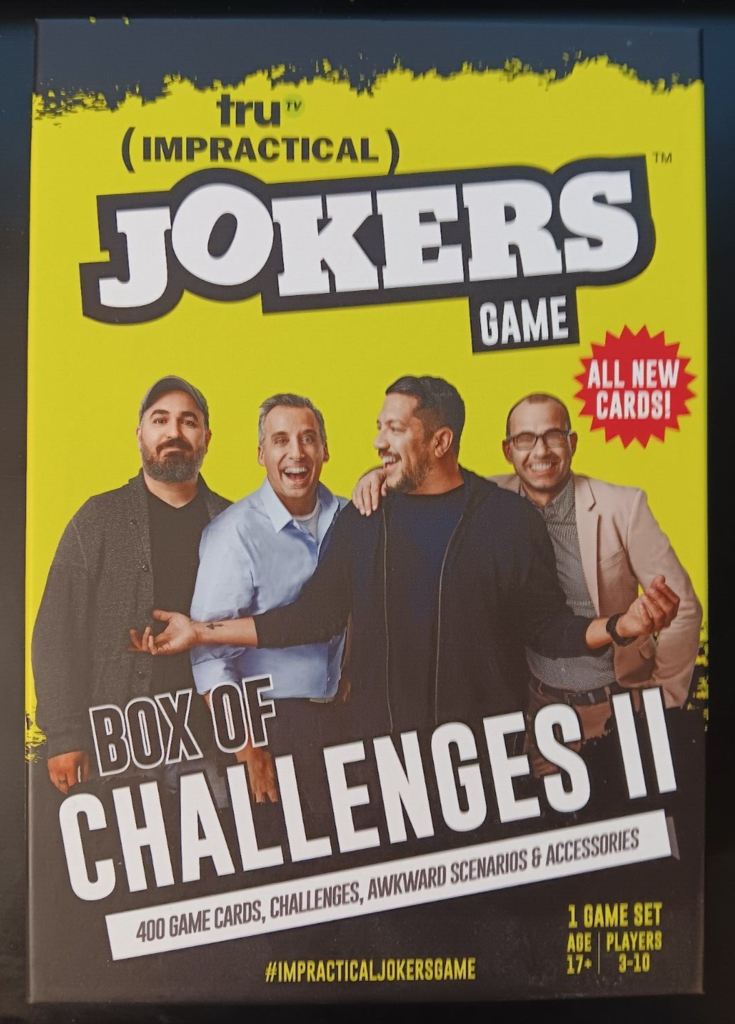 Wilder Games Impractical Jokers: The Game - Box Of Challenges (17+) : IOB