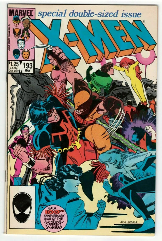 The Uncanny X-Men #193: DOUBLE-SIZED: 1985 : MARVEL