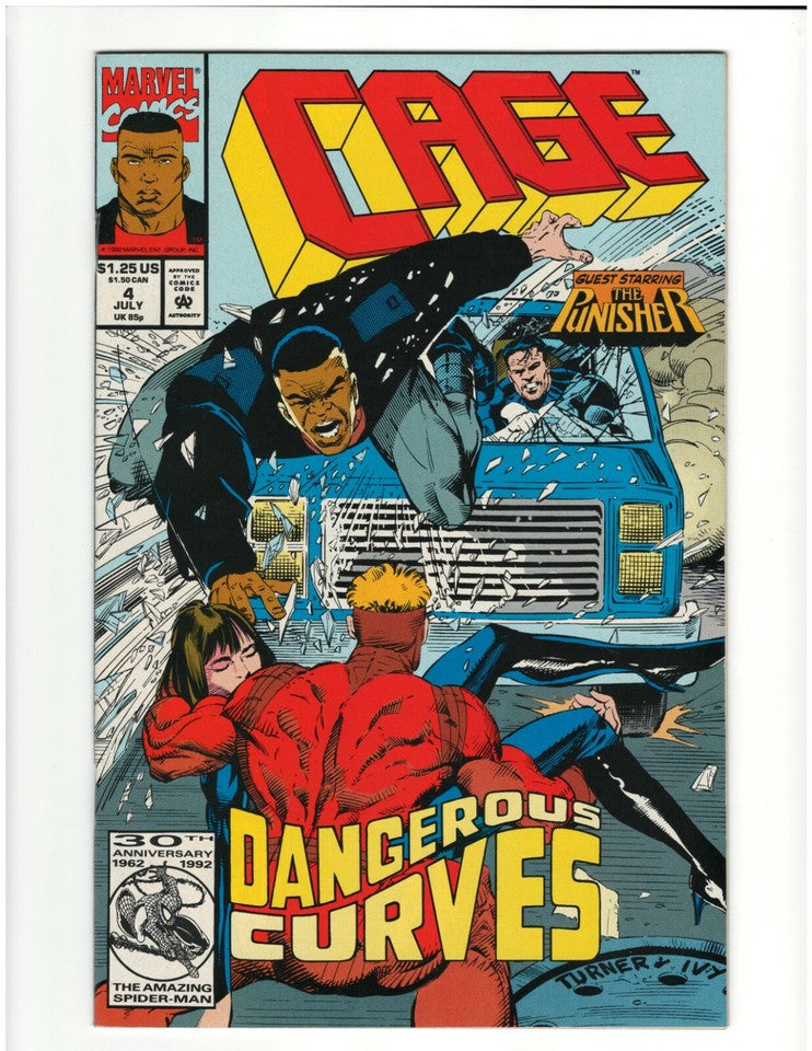 Lot of 4 Cage Issues #3, 4, 5, 7 - The Evil and The Cure - Parts1,3 : MARVEL