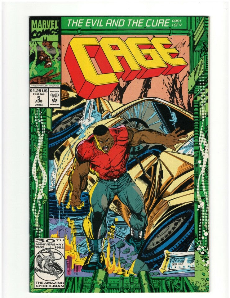 Lot of 4 Cage Issues #3, 4, 5, 7 - The Evil and The Cure - Parts1,3 : MARVEL