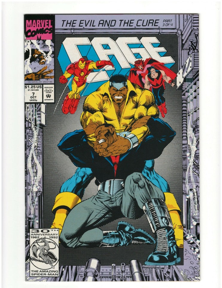 Lot of 4 Cage Issues #3, 4, 5, 7 - The Evil and The Cure - Parts1,3 : MARVEL