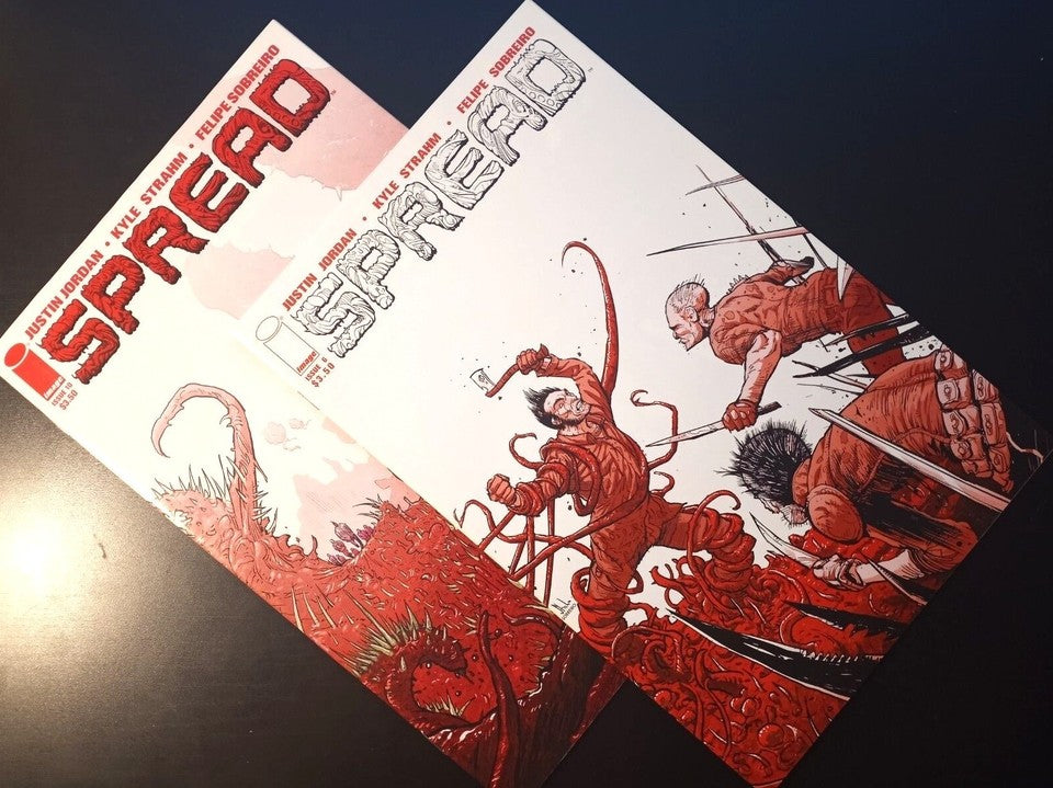 SPREAD : Lot of 2 Comics - Issues 6 & 10 : GRAPHIC : NM