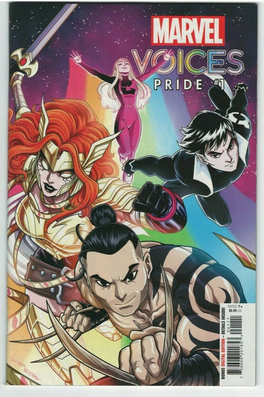 Marvel Voices Pride #1 : MARVEL : 2021 : Luciano Vecchio Cover Art
