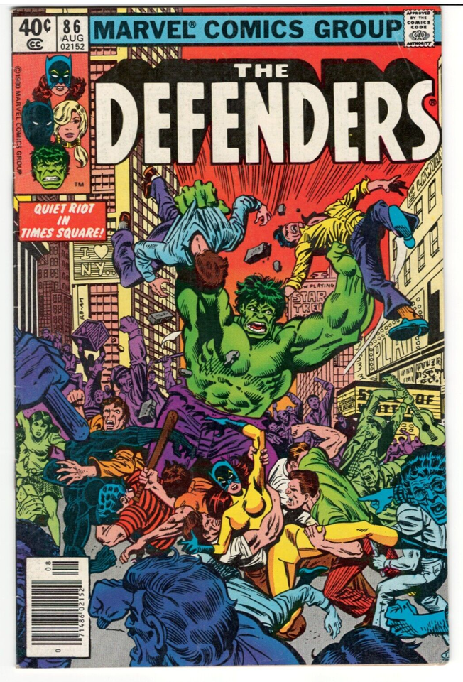 The Defenders #86 : MARVEL : 1980 : Vintage : F/VF