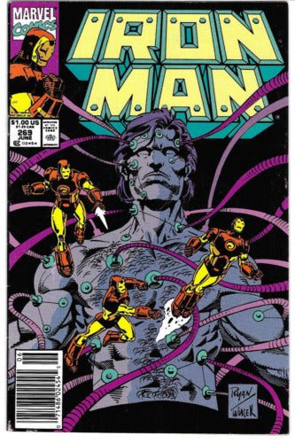 Iron Man #269 * WITH MARK JEWELERS INSERT!!* MARVEL : 1991