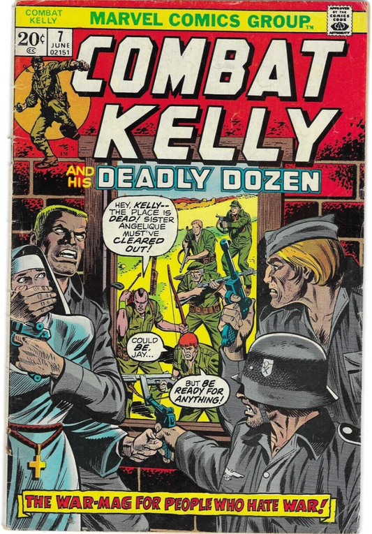 Combat Kelly #7 : Marvel Comics Group : 1973 : F/VF