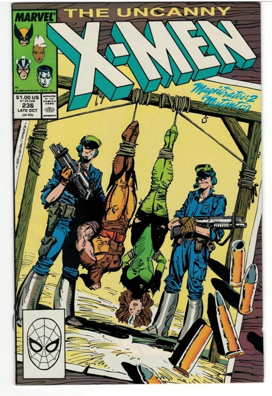 The Uncanny X-Men #236 : MARVEL : 1963 Series : 1st App. of the Genegineer F/VFs