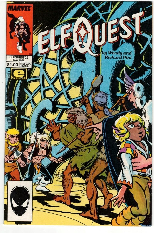 Lot of 10 ElfQuest Comics : MARVEL/EPIC : Issues #11-13,16,17,20-22,24 & 25