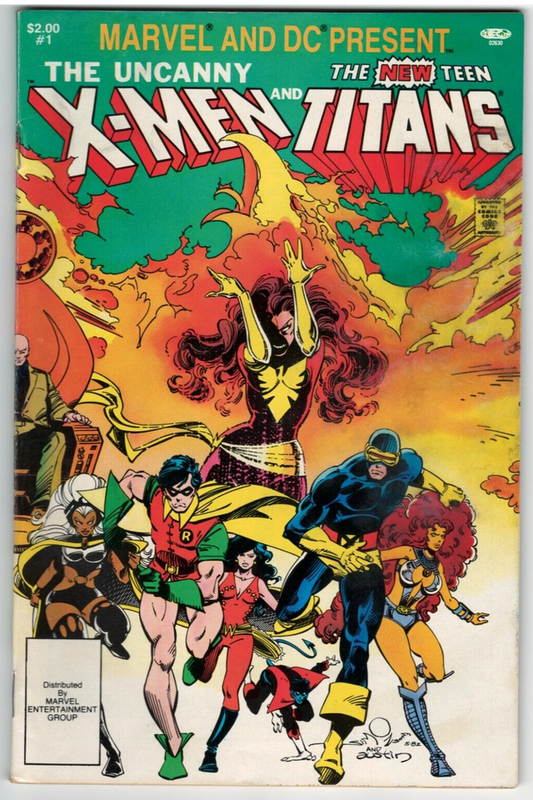 Marvel and DC Present The Uncanny X-Men and The New Teen Titans #1