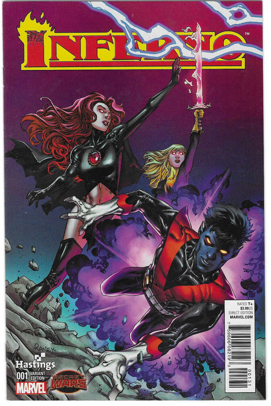 Inferno #1 : MARVEL : 2015 : VF/NM : Hastings Variant