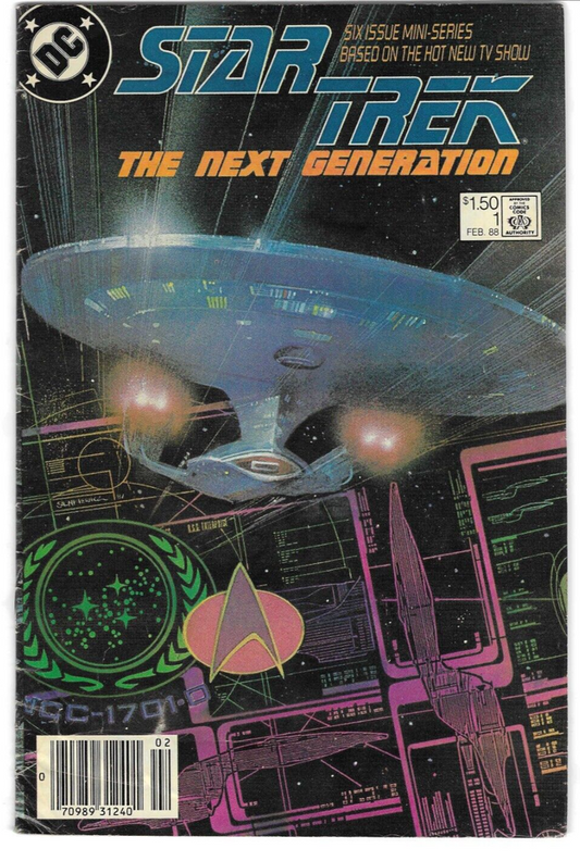 Star Trek - The Next Generation #1 : DC : 1987 : KEY : Multiple 1st Appearances